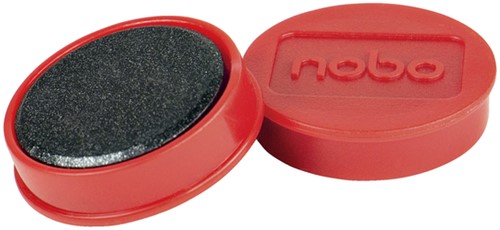 Magneet Nobo 32mm rood 10 stuks-3