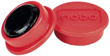 Magneet Nobo 24mm rood 10 stuks-3
