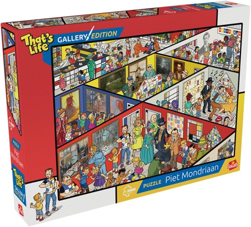 That's Life Gallery edition: Piet Mondriaan 1000st-2