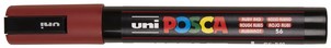 Paintmarker Uni POSCA PC5M medium robijnrood