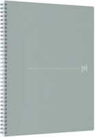 Spiraalblok Oxford Origin A4+ lijn 140 pagina's 80gr grijs-3