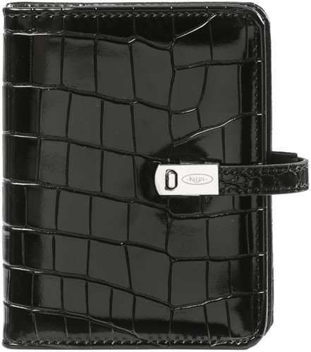 Organizer Kalpa Pocket inclusief agenda 2025-2026 7dagen/2pagina's croco zwart-3