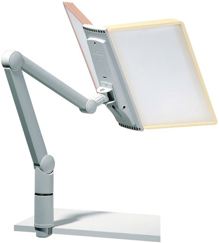 Tafelklem met arm Durable Sherpa voor 10-tassen A4-3