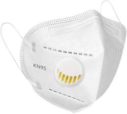 Mondkapje FFP2 - KN95 met ventiel wit