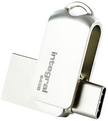 USB stick 3.0 Integral USB-360-C Dual USB-A 64GB-2