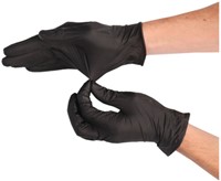 Handschoen CMT M soft nitril zwart 100 stuks-2