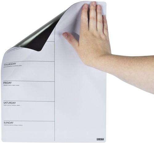 Magnetische planner Desq week 40x30cm magnetisch-3