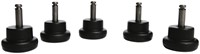 Bureaustoelglijders Topstar 10mm 5 stuks