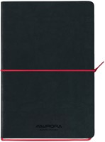 Notitieboek Aurora Tesoro A5 192blz lijn 80gr rood