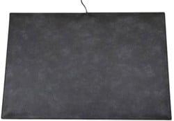 Verwarmde bureau-onderlegger DeWarmeMat 65 x 45 cm antraciet