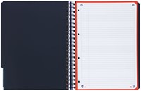 Projectboek Oxford School A4+ lijn 4-gaats 240 pagina's 80gr aqua-4