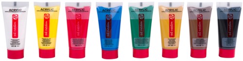 Acrylverf Talens Art Creation 12ml set à 8 kleuren-2