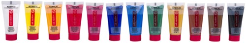 Acrylverf Talens Art Creation 12ml set à 12 kleuren-2