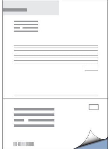 Retourlabel DHL IEZZY A4 1.000 vel 210x102mm 1000 labels-2