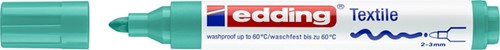 Textielmarker edding 4500 rond 2-3mm vaalgroen