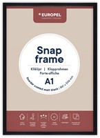 Kliklijst Europel A1 25mm mat zwart