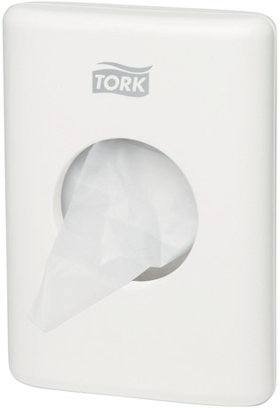 Damesverbandzakdispenser Tork Elevation wit 566000