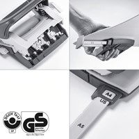 Perforator Leitz Nexxt  Recycle mini 10 vel rood-2