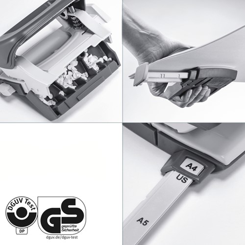 Perforator Leitz Nexxt  Recycle mini 10 vel rood-2