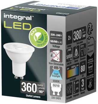 Ledlamp Integral GU10 6500K koel wit 2W 380lumen-3