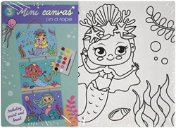 Canvasset om in te kleuren assorti