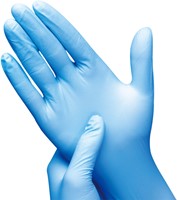 Handschoen Hynex nitril S blauw 3.5g pak à 100 stuks-2