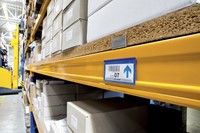 Documenthoes Durable magnetisch 100x38mm blauw 50 stuks-2