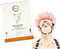 Schetsblok Qrea 24x32 120gr spiraal-2