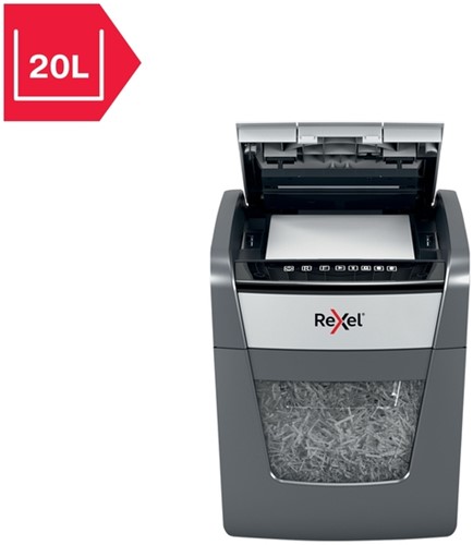 Papiervernietiger Rexel Optimum Auto+ 45X snippers 4x28mm-2