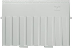 Scheidingsplaat kaartenbak Han A4 dwars lichtgrijs