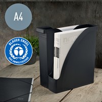 Tijdschriftcassette Leitz recycle A4 zwart-1