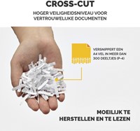 Papiervernietiger Fellowes Powershred LX70 snippers 4x40mm wit-2