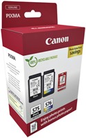 Inktcartridge Canon PG-575 CL-576 zw + kl + papier-2