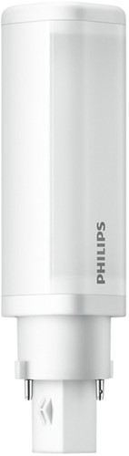 Ledlamp Philips CorePro G24D-1 2pin 5,9W 600lumen 3000K warm wit