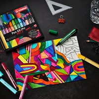 Viltstift STABILO Pen 68/63 Max aardegroen-4