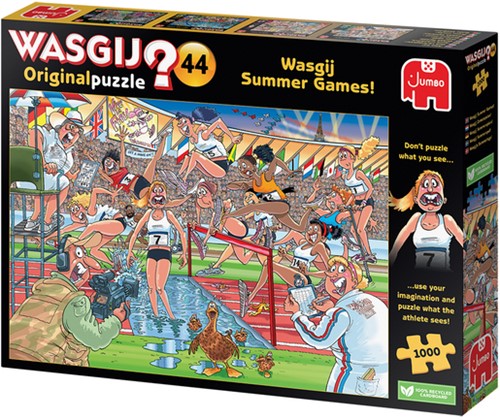 Puzzel Wasgij Original Zomerspelen! 1000 stukjes-2