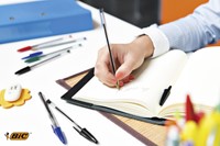 Balpen Bic Cristal medium groen-2