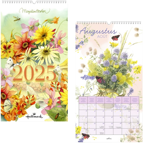 Maandkalender 2025 Hallmark Marjolein Bastin 165x230mm nature month One