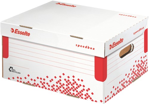 Opberg- en transportdoos Esselte Speedbox 355x193x252mm wit