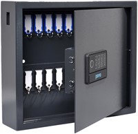 Sleutelkast Pavo high security magnetisch met fingerprintslot 20 haken 350x410x100mm