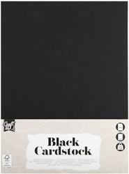Hobbykarton CraftID A4 220gr zwart 10 vel
