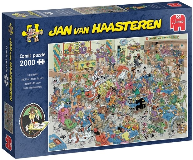 Puzzel Jan van Haasteren NK Mens Erger Je Niet 2000 st One-Stop-Office