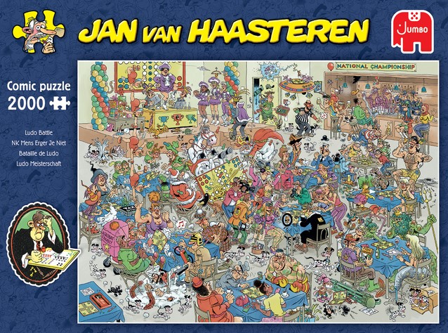 Puzzel Jan van Haasteren NK Mens Erger Je Niet 2000 st One-Stop-Office