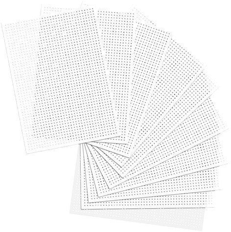 Borduurkaarten Folia 17.5 x x24.5cm 300gr 40 vel wit-2