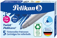 Rollerpenvulling Pelikan ECO KM/5 blauw 0,3mm