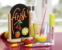 Krijtstift edding 4090 window schuin 4-15mm wit bister à 1 stuk-2