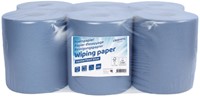 Poetspapier Cleaninq medium 1-laags 300m blauw