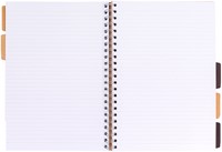 Projectboek Pukka Pad Kraft A4 lijn 5-tabs 200 pagina's 80gr-2