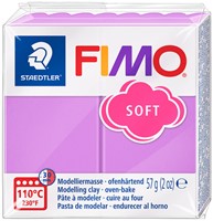 Boetseerklei Fimo soft 57 gram lavendel