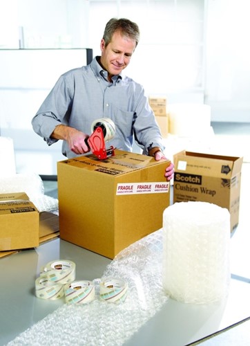 Verpakkingstape Scotch 371 48mmx66m bruin PP-3